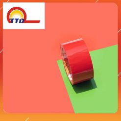cuộn băng dính bóng đỏ