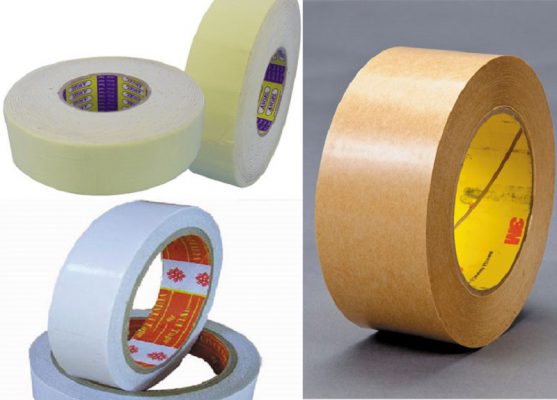 sử dụng băng dính 2 mặt