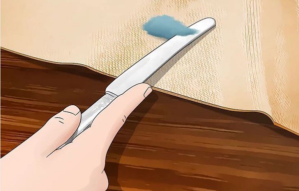 Tẩy băng dính trên vải 