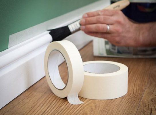 băng dính giấy che chắn sơn