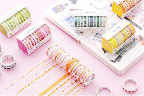 băng dính giấy trang trí