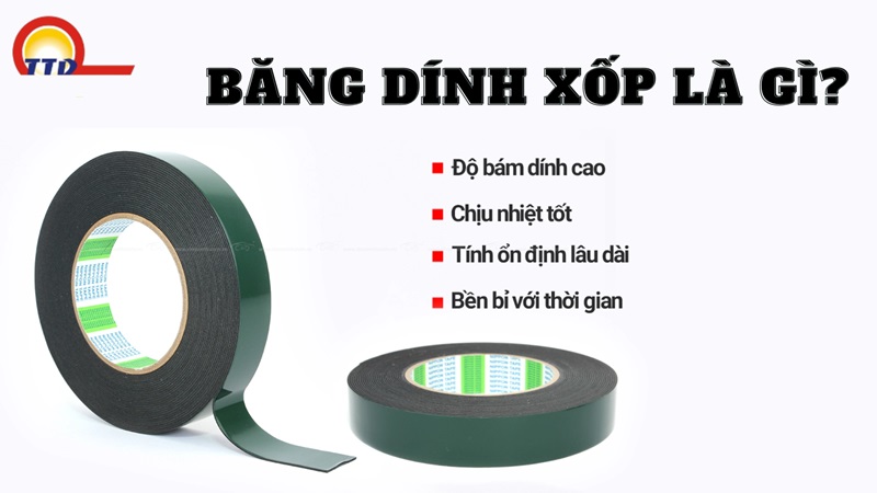 băng dính xốp