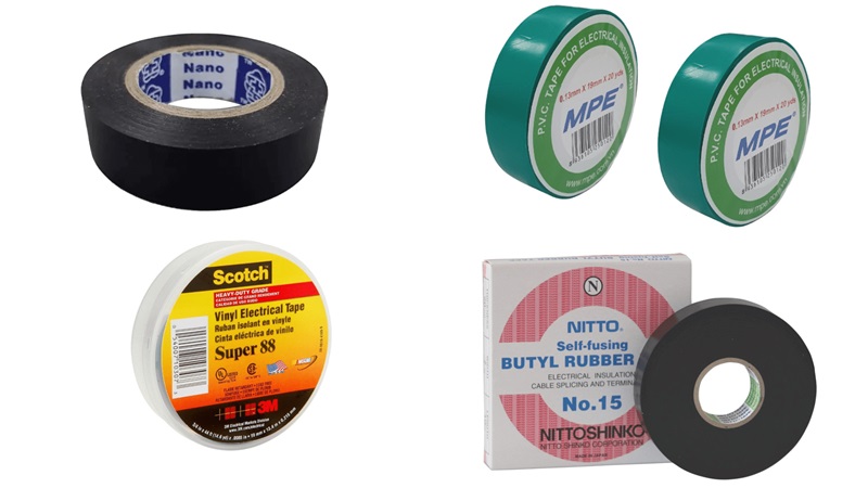 phân loại băng dính điện