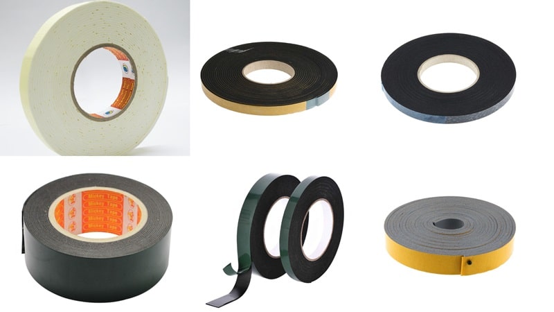 phân loại băng dính xốp